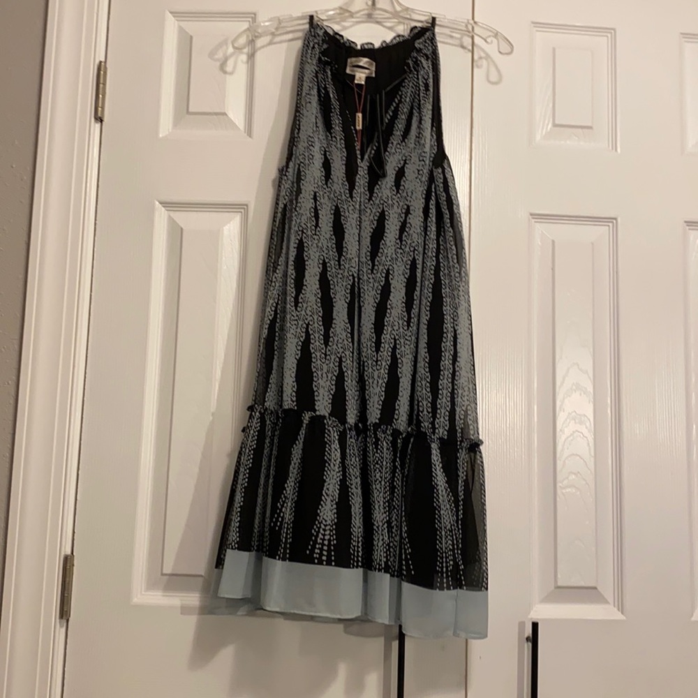 NWT Max Studio Black and White Sleeveless Dress